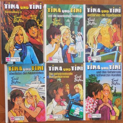 6 Bände Tina und Tini
