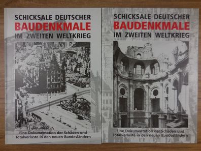Schicksale deutscher Baudenkmale im zweiten Weltkrieg. 2 Bände