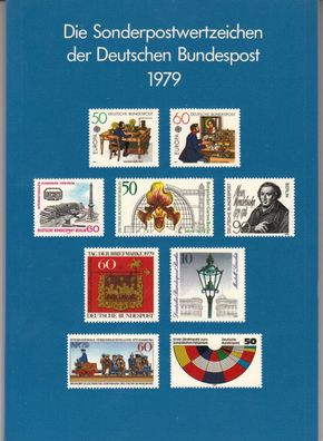 Bund Jahrbuch 1979 Die Sonderpostwertzeichen postfrisch/ MNH - komplett