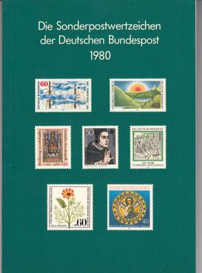 Bund Jahrbuch 1980 Die Sonderpostwertzeichen postfrisch/ MNH - komplett