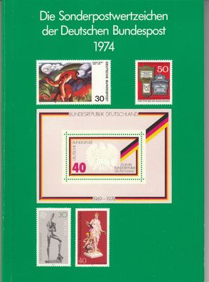 Bund Jahrbuch 1974 Die Sonderpostwertzeichen postfrisch/ MNH- komplett