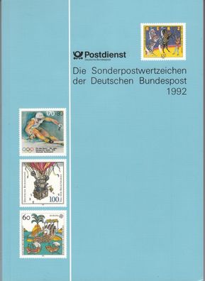 Bund Jahrbuch 1992 Die Sonderpostwertzeichen postfrisch/ MNH - komplett