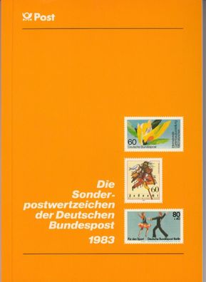 Bund Jahrbuch 1983 Die Sonderpostwertzeichen postfrisch/ MNH - komplett