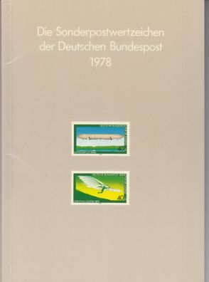 Bund Jahrbuch 1978 Die Sonderpostwertzeichen postfrisch/ MNH - komplett