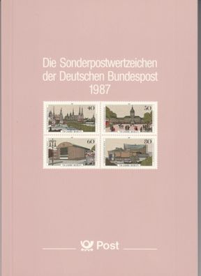 Bund Jahrbuch 1987 Die Sonderpostwertzeichen postfrisch/ MNH - komplett
