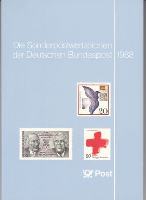 Bund Jahrbuch 1988 Die Sonderpostwertzeichen postfrisch/ MNH - komplett