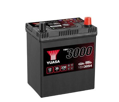 YUASA YBX3054 12V 36Ah 330A SMF Battery vgl. 53520