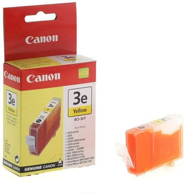 Canon BCI-3eY Original Tintenpatrone, 14ml gelb