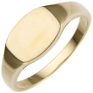 Damen Ring 585 Gold Gelbgold Goldring teilmattiert Breite 7,5mm Gelbgoldring