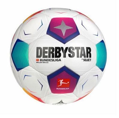 Ballpaket Derbystar Bundesliga Replica Brillant 10 Stück mit Ballsack 2023/24