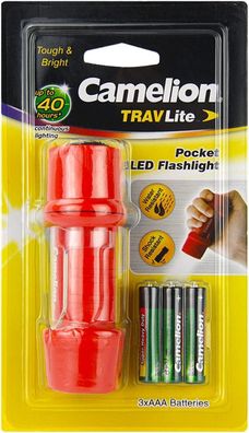 Camelion Taschenlampe Travlite HP7011-3R03PBP LED, 30200028