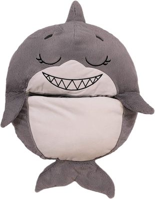 Dormi Locos - Haifisch, grau Kinderschlafsack (Gr. Klein)
