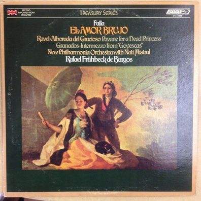 London Records STS 2669 - Falla - El Amor Bravo/ Ravel - Alborada de Gracioso (Pa