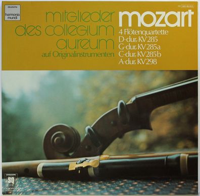 Deutsche Harmonia Mundi 1C 065-99 653 - 4 Flötenquartette D-dur, KV 285 / G-dur