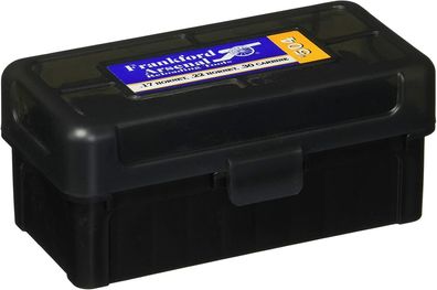 Frankford Arsenal Hinge-Top Munitions Ammo Box, 50 Fächer/ Stück, 504-5 Pack Hing