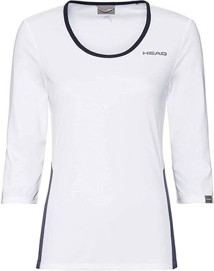 HEAD Damen Club Tech 3/4 Shirt W Tennisbekleidung (Gr. Small)