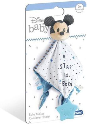Disney Baby Mickey Kuscheldeckchen Spielzeug Kleinkinder Baby Clementoni 17345