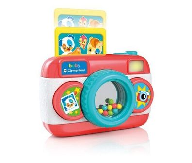 Baby Clementoni 17461 Baby-Kamera Lernspielzeug für Kleinkinder, Mehrfarbig