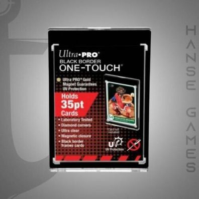 Ultra Pro Black Border One-Touch Card Holder Magnetholder 35pt
