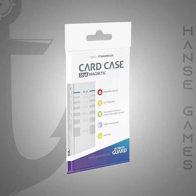 Ultimate Guard Magnetic Card Case 1x 35pt UV Protection Trading Card Holder