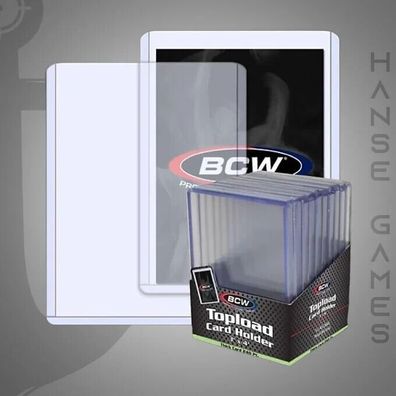 BCW Topload 3"x4" (Thick Cards 240 pt.) (10 Stück) * Kartenschutzhüllen