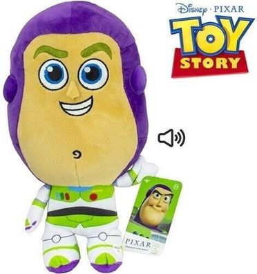 Toy Story Buzz Lightyear Disney Pixar Kuscheltier Stoff Figur 30cm mit Sound