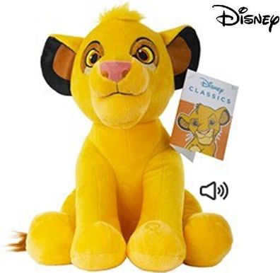 Disney König der Löwen Plüsch Kuscheltier Plüschtier mit Sound ca. 29 cm NEU