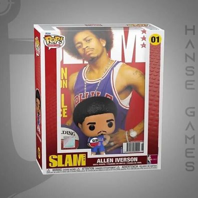 NBA Funko POP Slam 01 Allen Iverson / Philadelphia 76er Neu & OVP Basketball