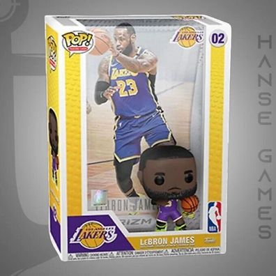 FUNKO POP! - Basketball POP Cover LeBron James Los Angeles Lakers NBA