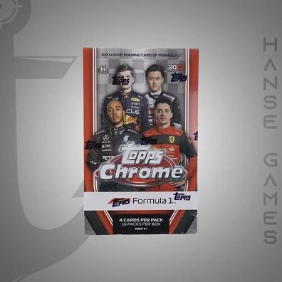 Topps Chrome 2022 Formula 1 Hobby Lite Box