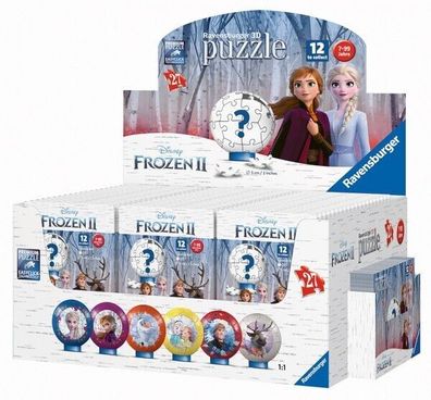 Disney Frozen 2 Mini Puzzleball 3D 27 Teile im Blindpack Die Eiskönigin OVP NEU