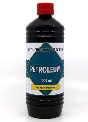 1 Liter Petroleum gereinigt geruchsneutral Leucht/ Putz/ Petroleumkocher