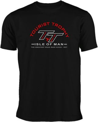 Isle of Man TT Tourist Trophy T-Shirt - TT Motorcycle Racing Motiv # 2