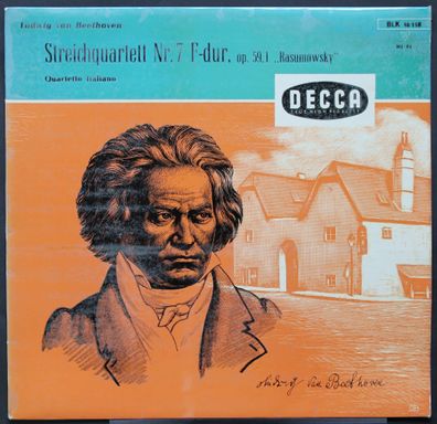 Decca True High Fidelity BLK 16118 - Streichquartett Nr.7 F-Dur