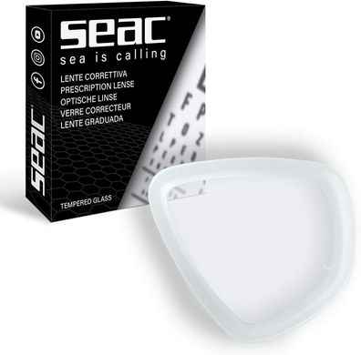 Seac Extreme optische Glaeser, Korrekturlinse für Tauchmaske in beide Richtungen