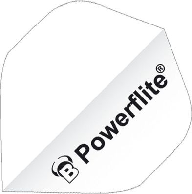 BULL'S 6-Pack Powerflite, A-Std/ Weiß / Inhalt 3 Stück
