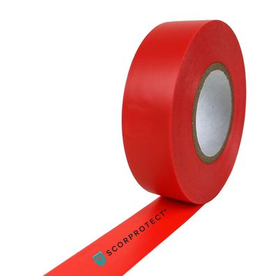 Scorprotect ® PVC Klebeband rot 25 mm x 25 m