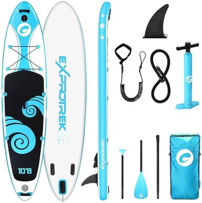 Exprotrek Stand Up Paddling Board, aufblasbares SUP Board, Stand Up Paddle Boar