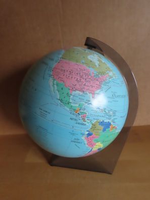 kleiner Globus Kugel in Halter Scan-Globe A/ S Diameter 15cm/ nach 1989