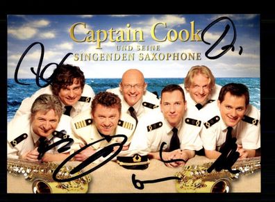 Captain Cook Autogrammkarte Original Signiert ## BC 203159