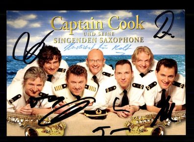 Captain Cook Autogrammkarte Original Signiert ## BC 203160