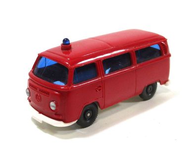 Automodell H0 (1) Wiking VW Bus Feuerwehr