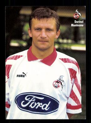 Dorinel Munteanu Autogrammkarte 1 FC Köln 1996-97 ohne Unterschrift