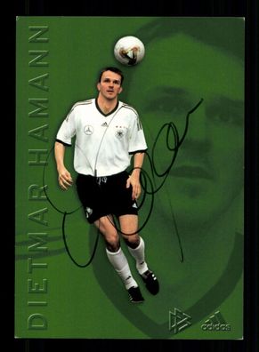 Dietmar Hamann DFB Autogrammkarte 2002 Original Signiert