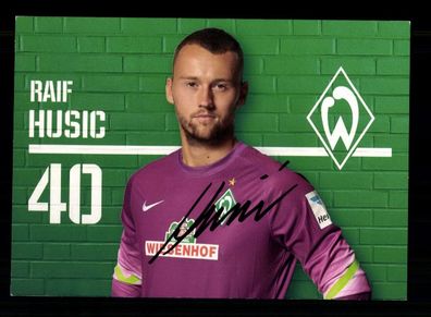 Ralf Husic Autogrammkarte Werder Bremen 2014-15 Original Signiert