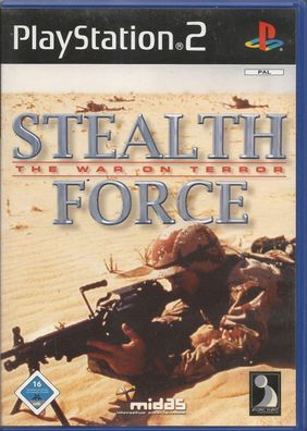 Stealth Force War On Terror (Sony PlayStation 2, 2006, DVD-Box) akzeptabel