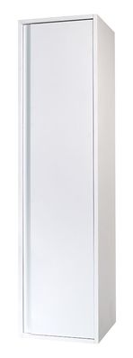 Sally Badezimmer Hochschrank 135 cm Weiß hochglanz