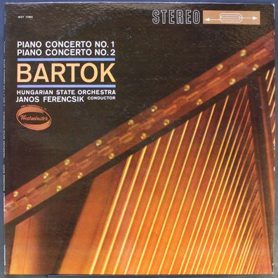 Westminster WST 17003 - Bartok: Piano Concerto No. 1, Piano Concerto No. 2