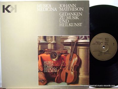 Deutsche Harmonia Mundi HM 718 - Musica Medicina - Gedanken Zu Musik Und Heilkun