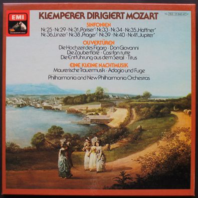 His Master's Voice 1C 153-01842/47 Y - Klemperer Dirigiert Mozart